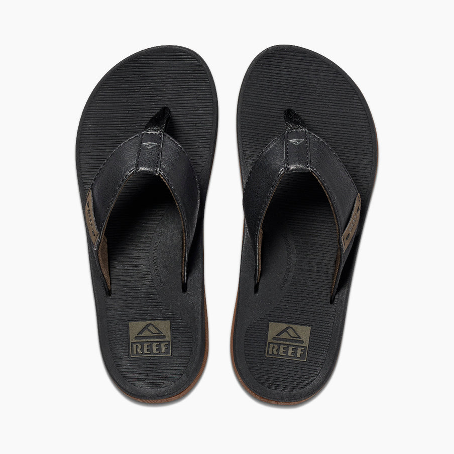 Reef Santa Ana Mens Sandals - Black