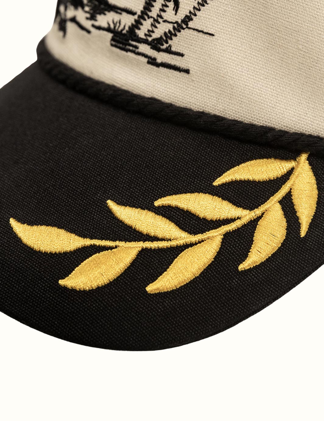 Duvin Captain Hat - Ivory