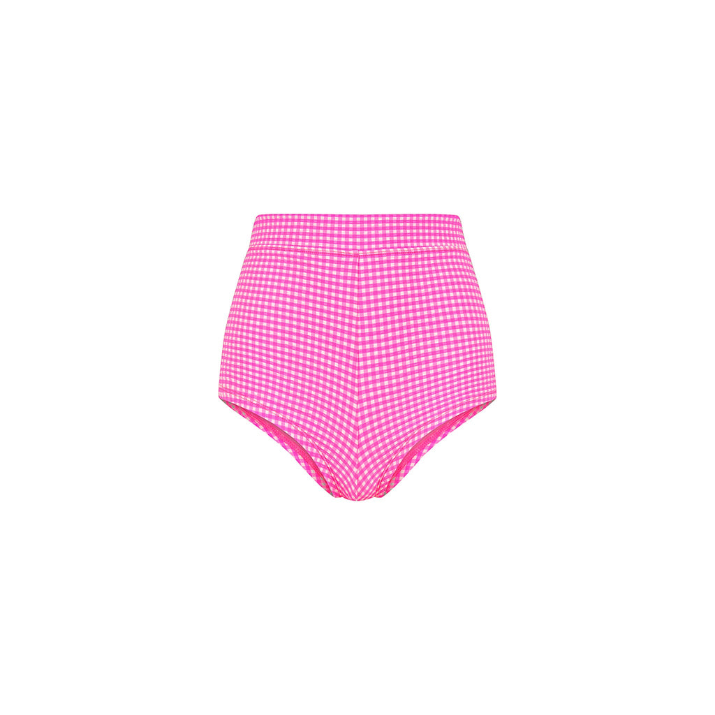 Kulani Kinis Cheeky Retro Swim Short - Pink Diva (Bubblegum Galaxy Collection)