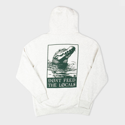 Flomotion Don't Feed the Locals Hoodie - Oatmeal