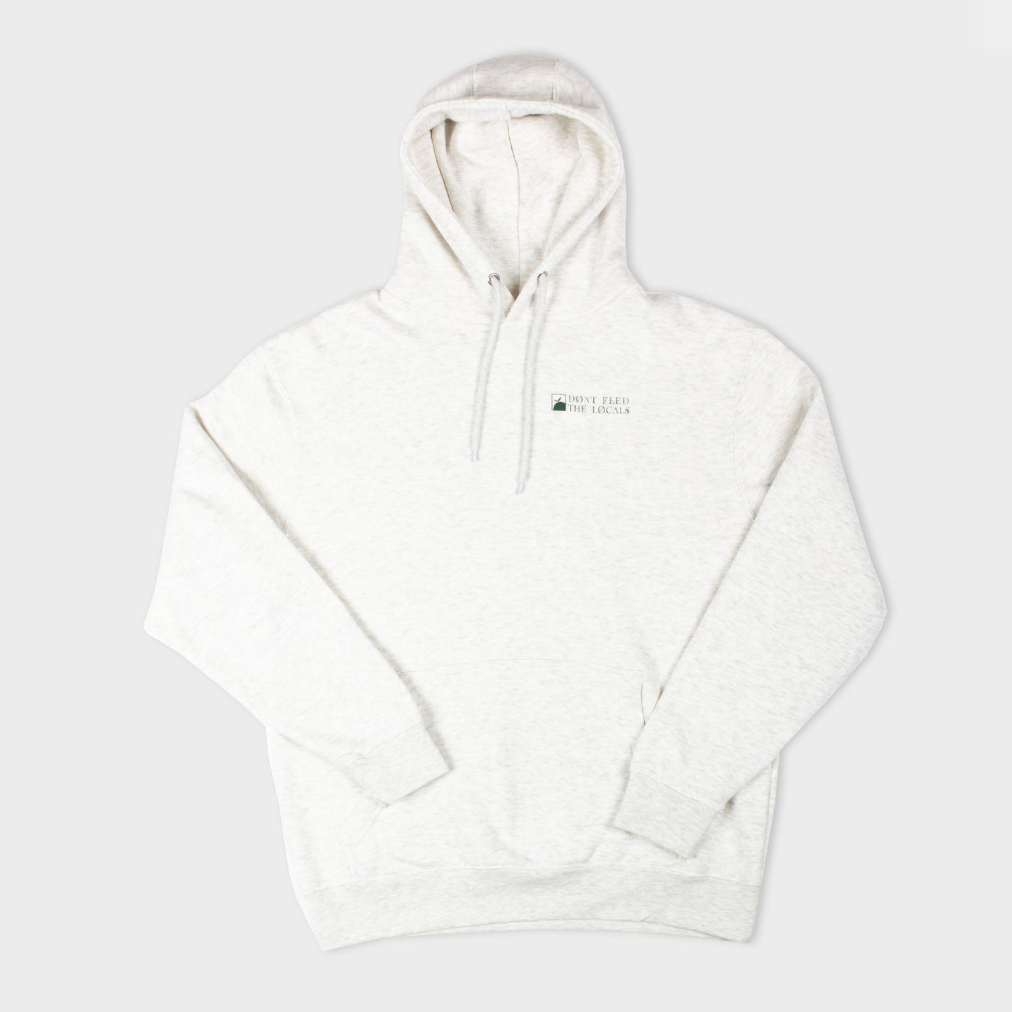 Flomotion Don't Feed the Locals Hoodie - Oatmeal
