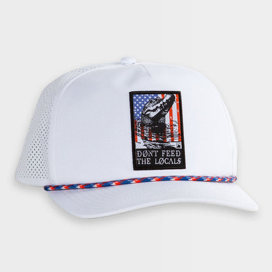 Flomotion DFTL USA Performance Hat - White