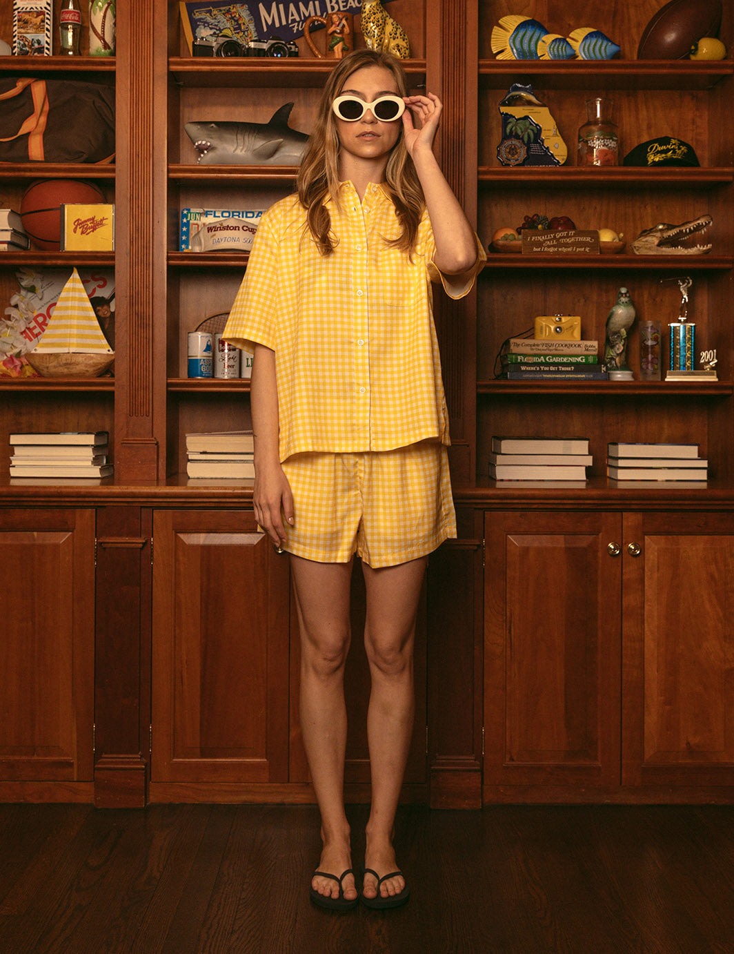 Duvin Picnic Beach Short - Yellow by Duvin