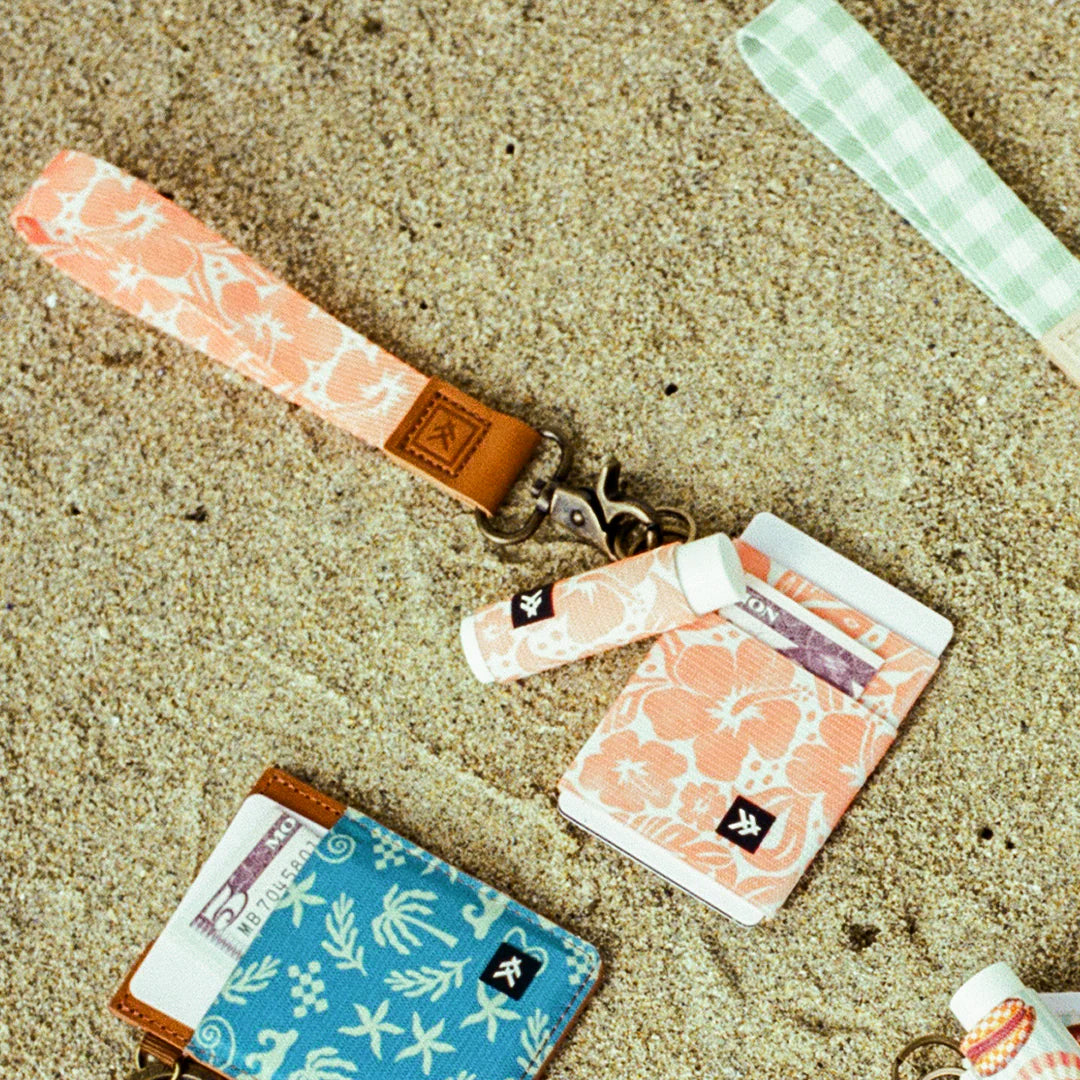 Thread Wallets Coral Crush Lip Balm Holder