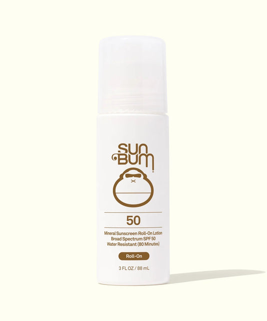 Sun Bum Original Mineral SPF 50 Sunscreen Roll-On Lotion