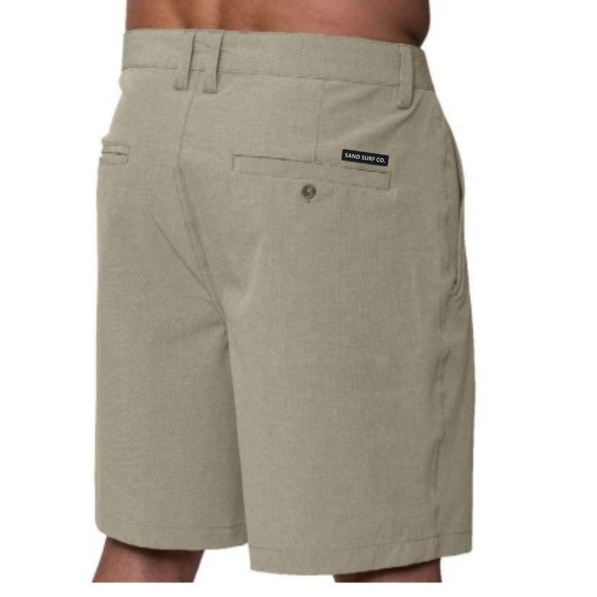 Sand Surf Co. Bueller Hybrids Short - Khaki by Sand Surf Co.