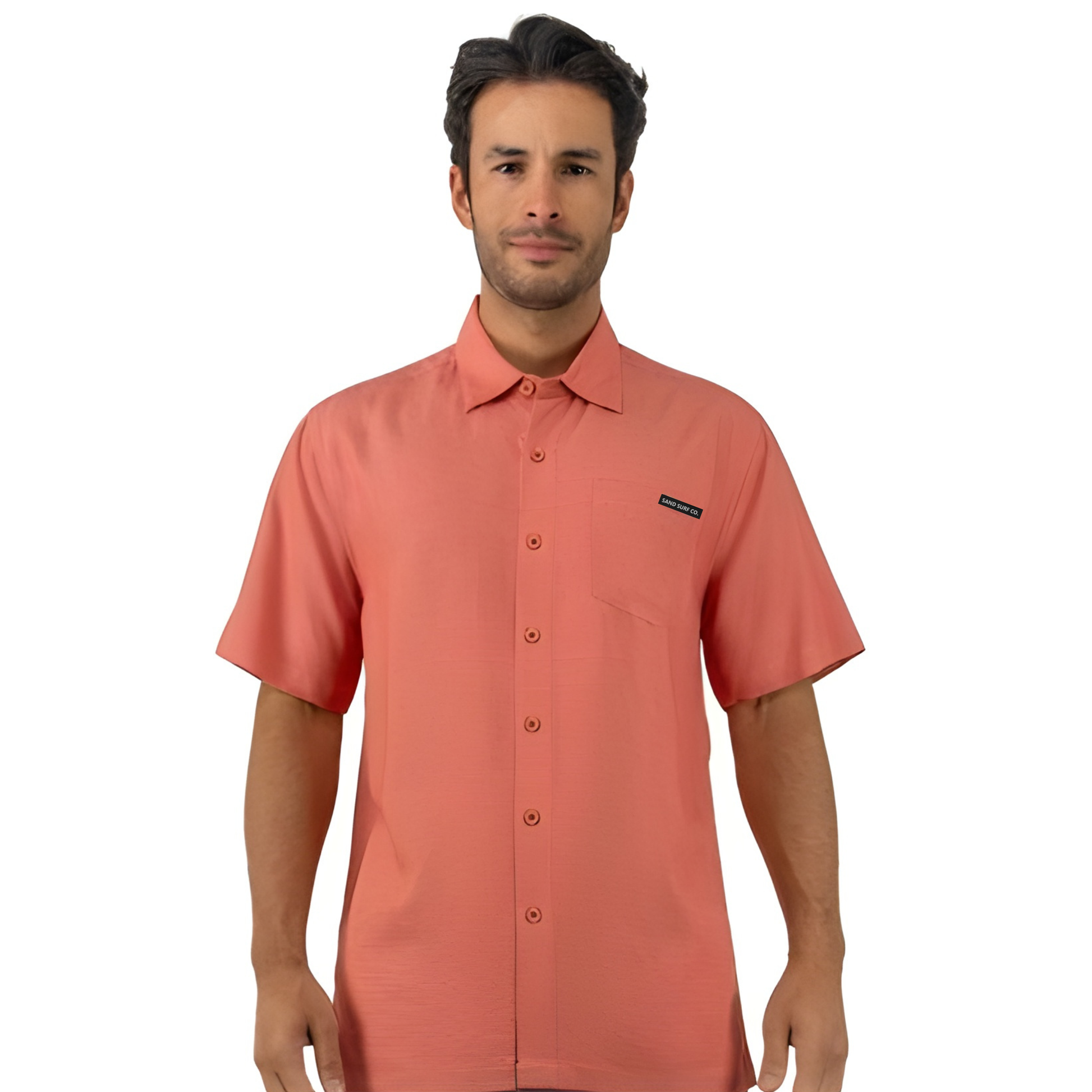 Sand Surf Co. Turnberry Buttonup - Hibiscus by Sand Surf Co.
