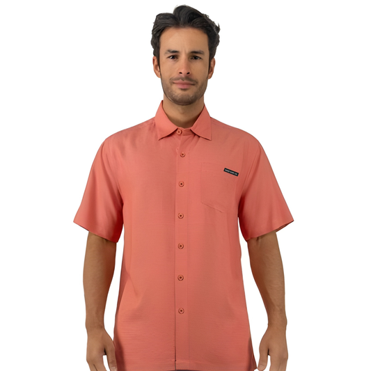 Sand Surf Co. Turnberry Buttonup - Hibiscus