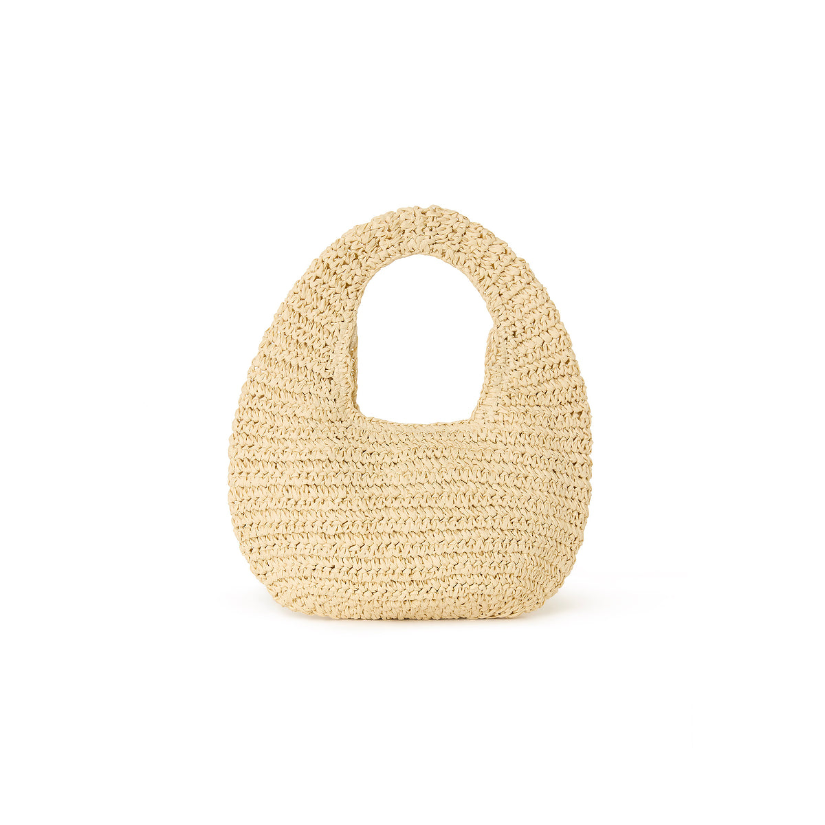 Kulani Kinis Straw Mini Bag - Palm Breeze (Espresso Island Collection)