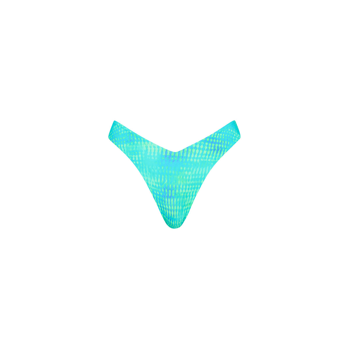 Kulani Kinis Y Cheeky Bikini Bottom - Summer Seas (Espresso Island Collection)