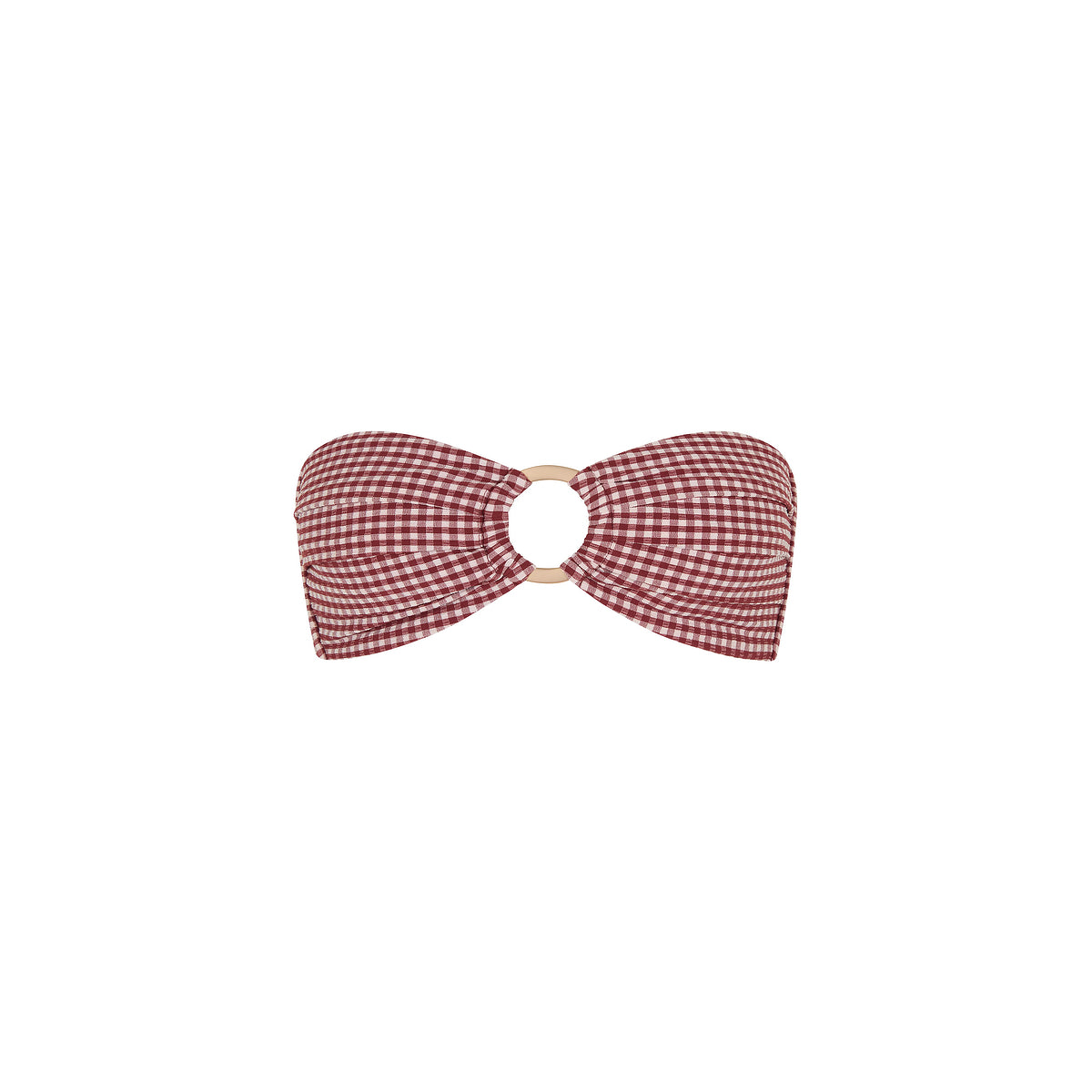 Kulani Kinis Strapless Bandeau Bikini Top - Coco Kisses (Espresso Island Collection)