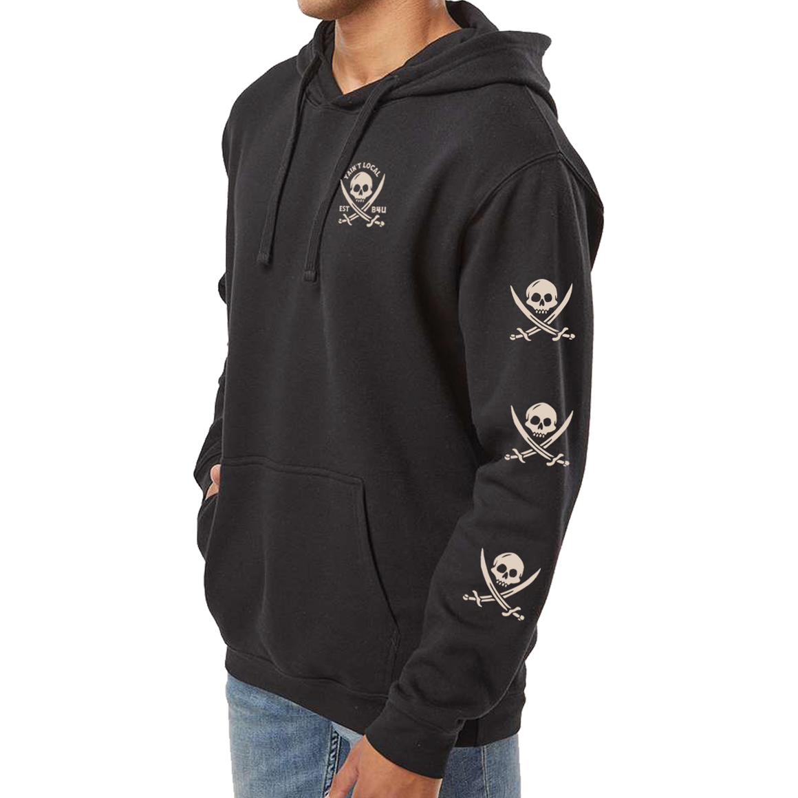 Yaint Local Limited Edition Gasparilla Hoodie - Black