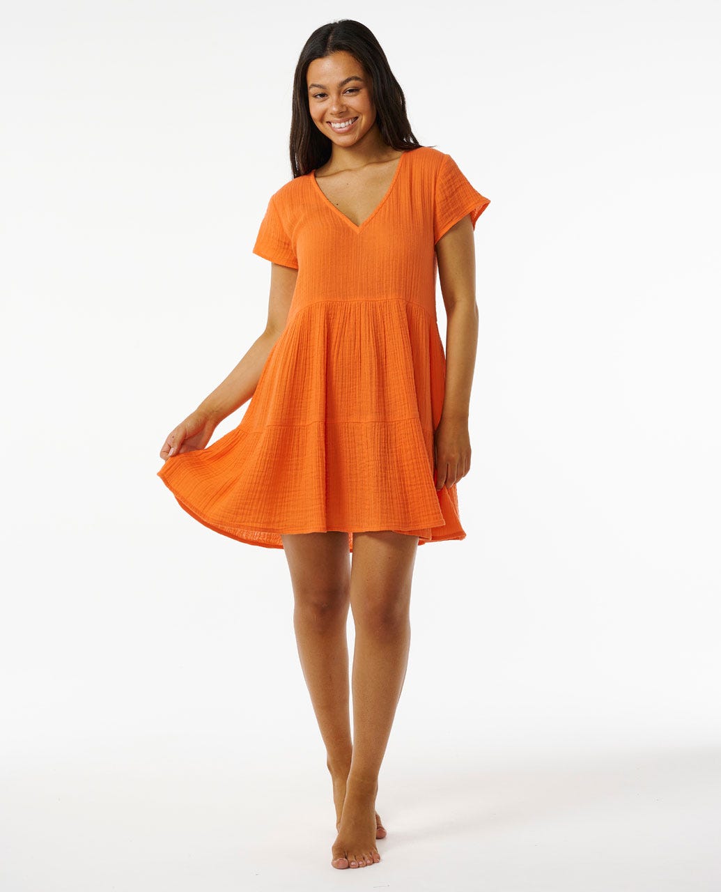 Rip Curl Premium Surf Dress - Bright Orange