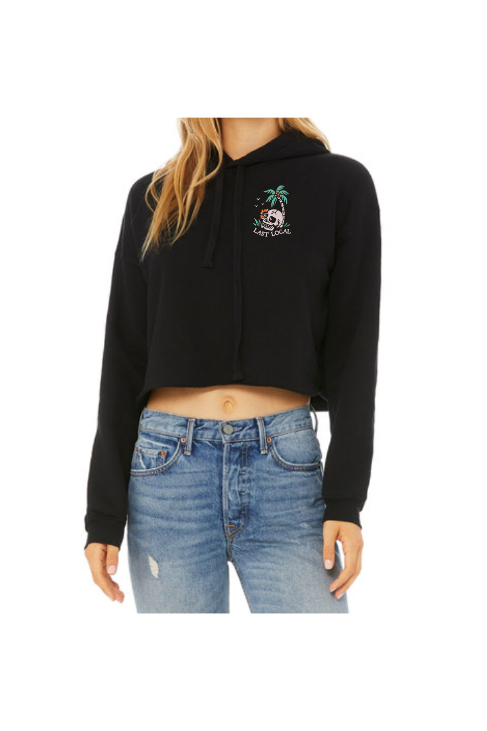 Sand sales cropped hoodie