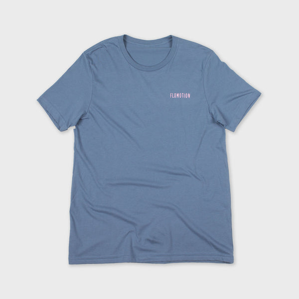 Flomotion Go With The FLO Tee - Steel Blue
