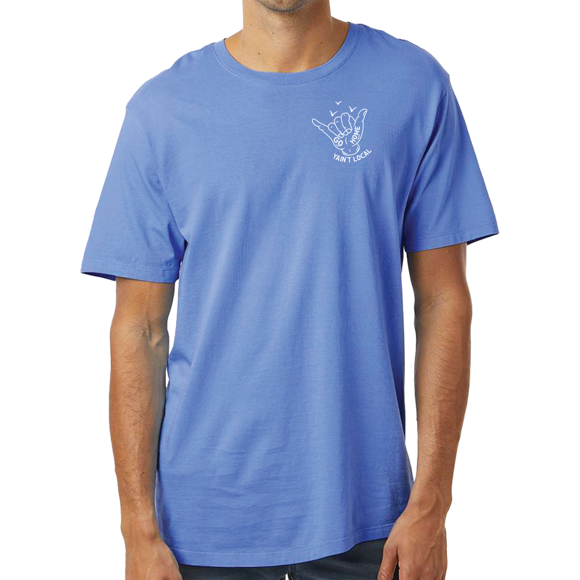 Yaint Local Go Home Tee - Blue