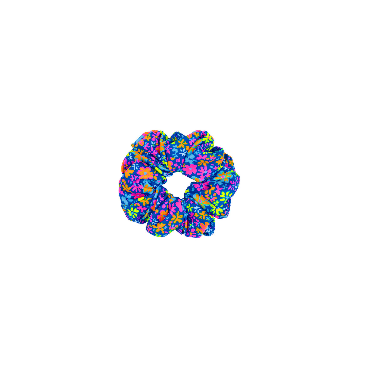 Kulani Kinis Scrunchie - Electric Bloom (Wild Honey Collection)