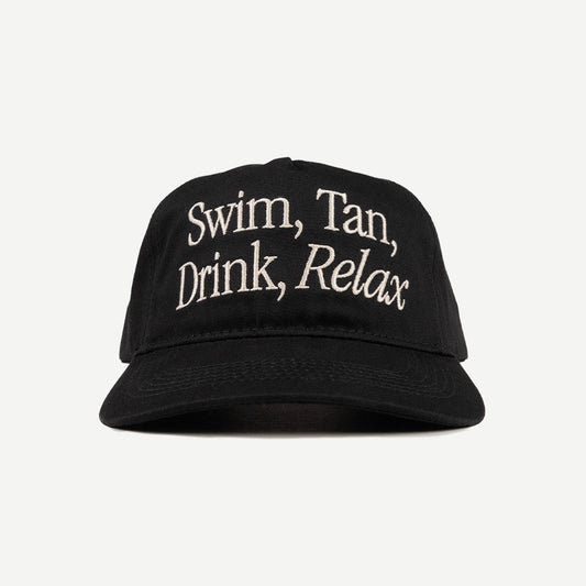 Duvin Swim Tan Relax Hat - Black
