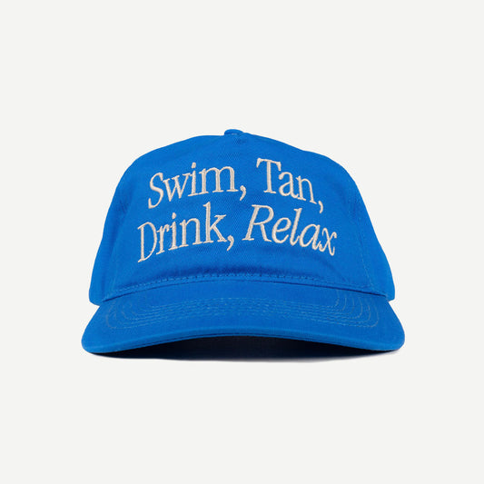 Duvin Swim Tan Relax Hat - Blue