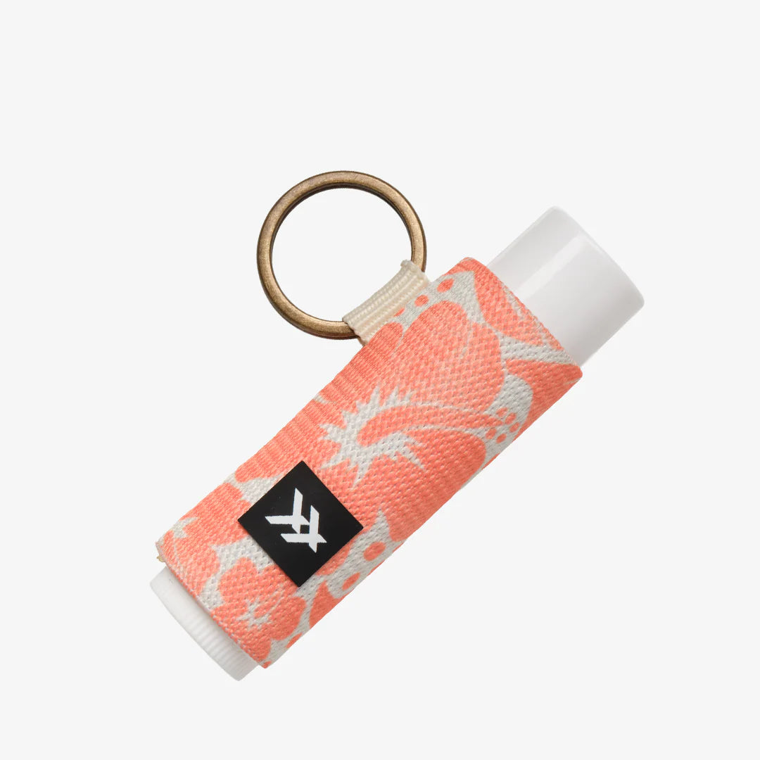 Thread Wallets Coral Crush Lip Balm Holder