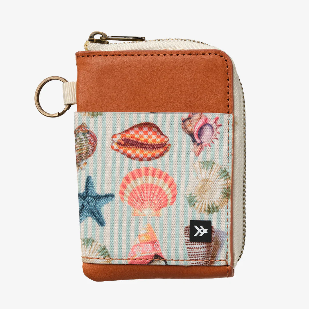 Thread Wallets Shells Zipper Wallet