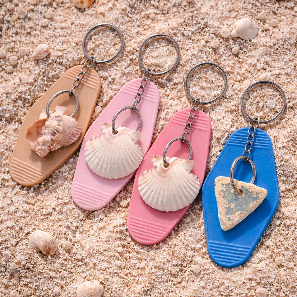 Seashell Keychain
