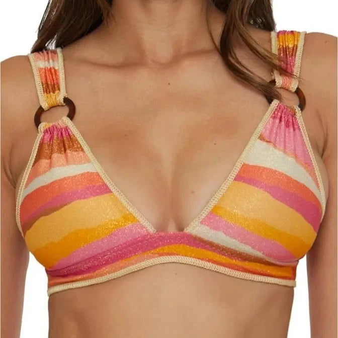 Becca Canyon Sunset Bralette Bikini Top