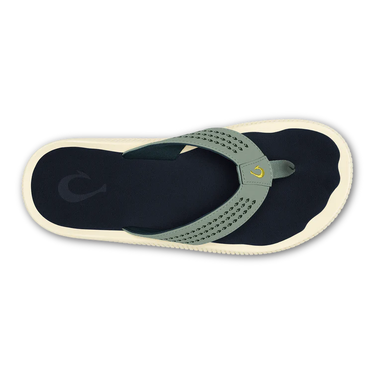 Olukai Ulele Men's Beach Sandal - Seagreen & Trench Blue by Olukai