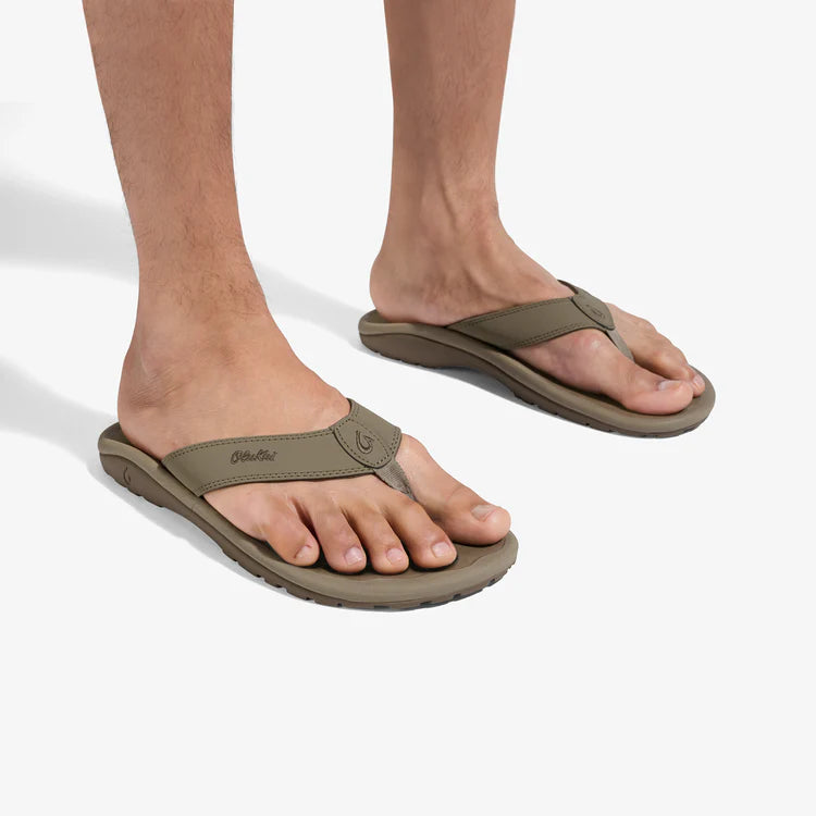 Olukai 'Ohana Men's Beach Sandals - Clay & Mustang by Olukai