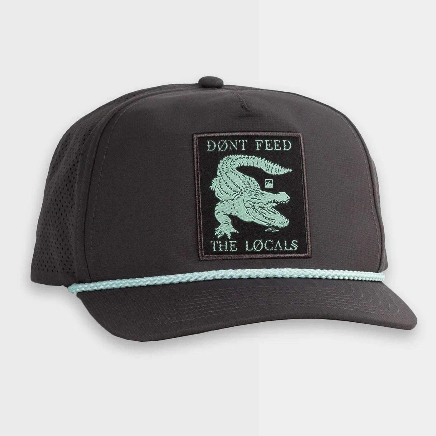 Flomotion Don't Feed the Locals Performance Hat - Charcoal