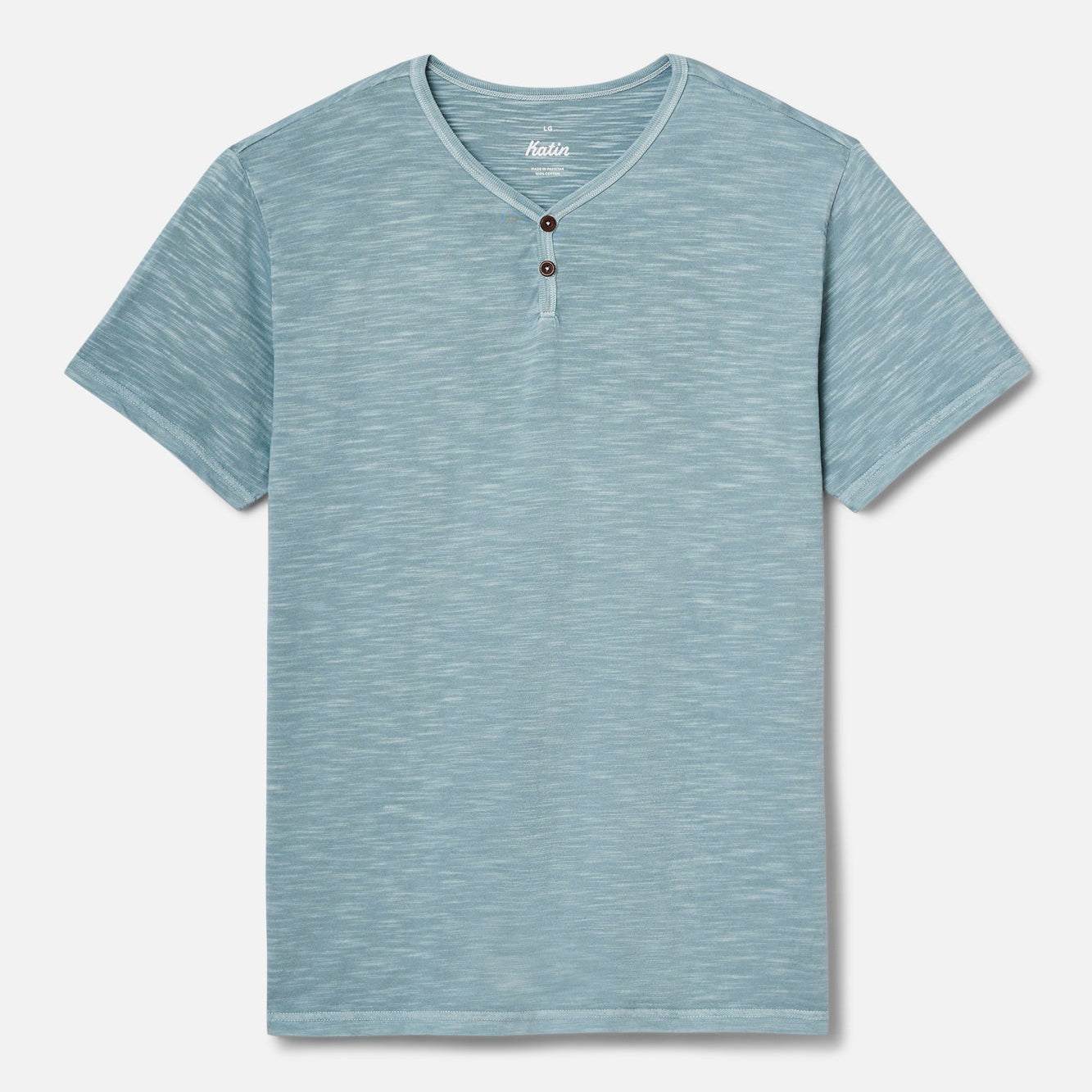 Katin Folk Henley Tee - Air Force Blue by Katin