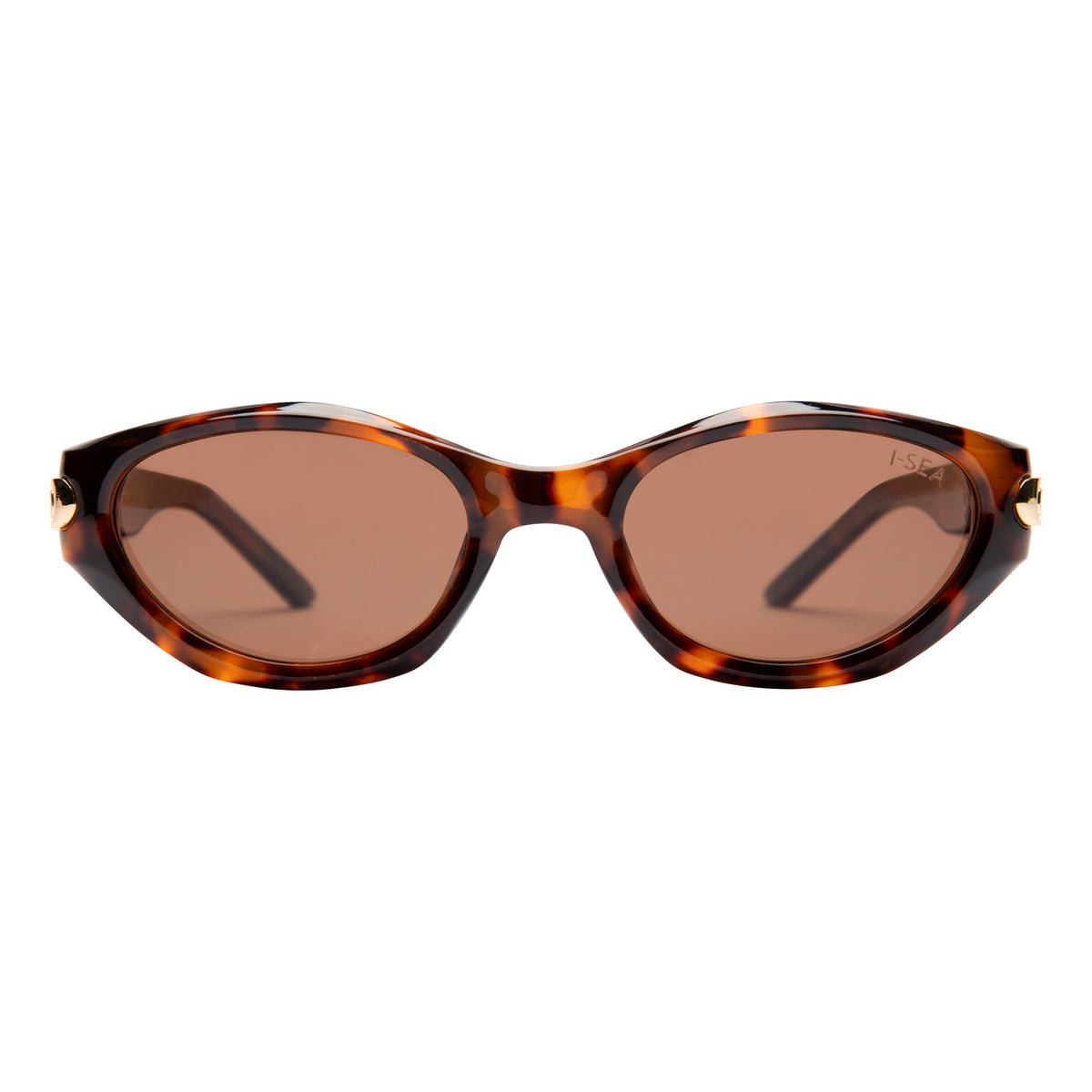 I-Sea Kensington Polarized Sunglasses - Tort and Brown by I-Sea Sunglasses - Brown