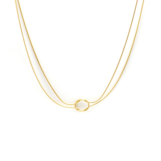 Salty Cali Infinity Necklace - Gold