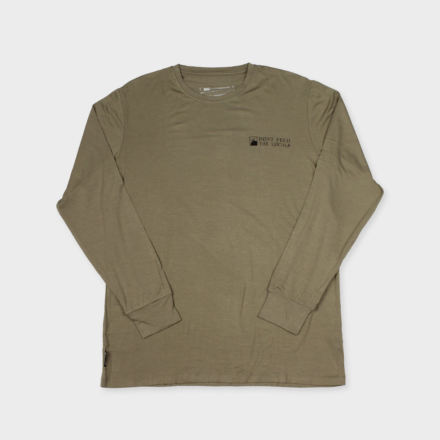 Flomotion Locals OG Bamboo Sunshirt - Military Green