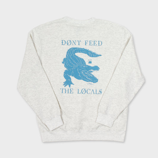 Flomotion Local OG Pullover Crew Neck Sweater - Oat