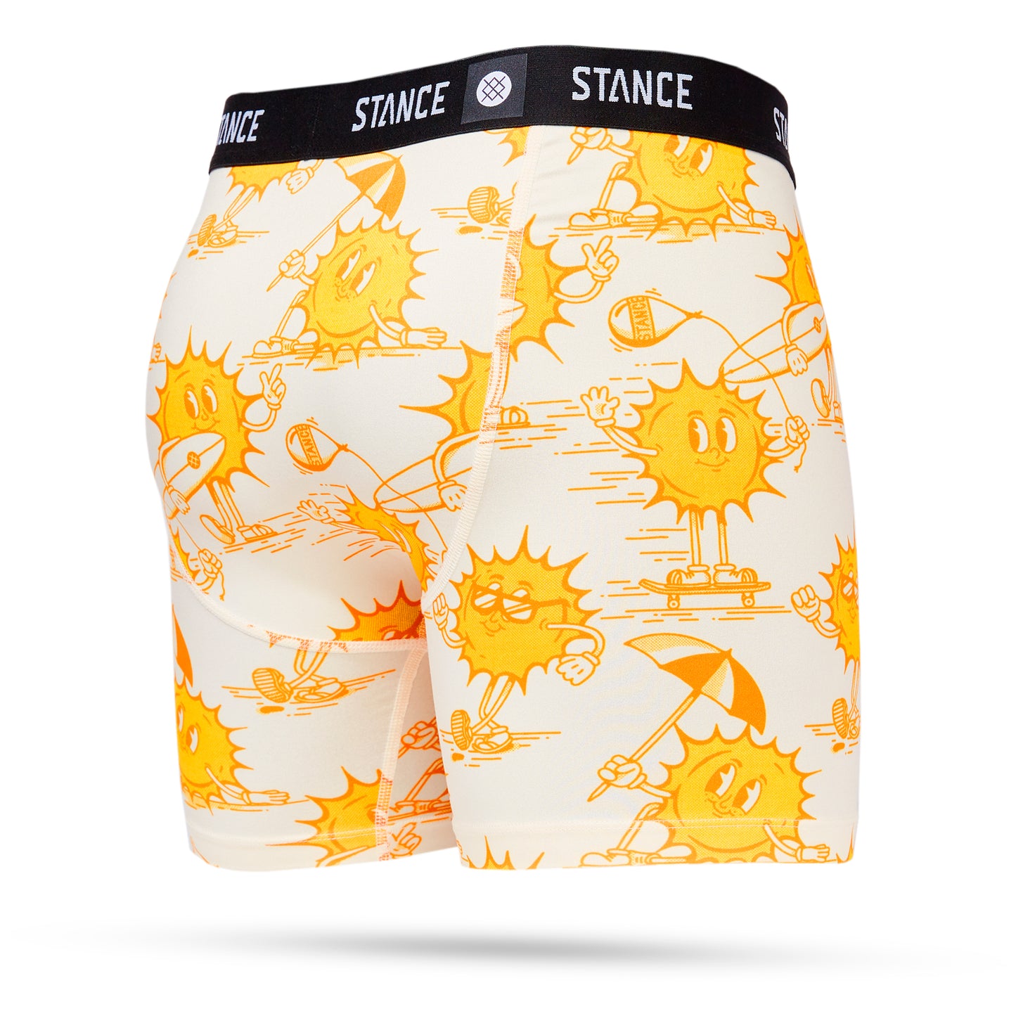 Stance Poly Boxer Brief Underwear - Sonnys (Offwhite)