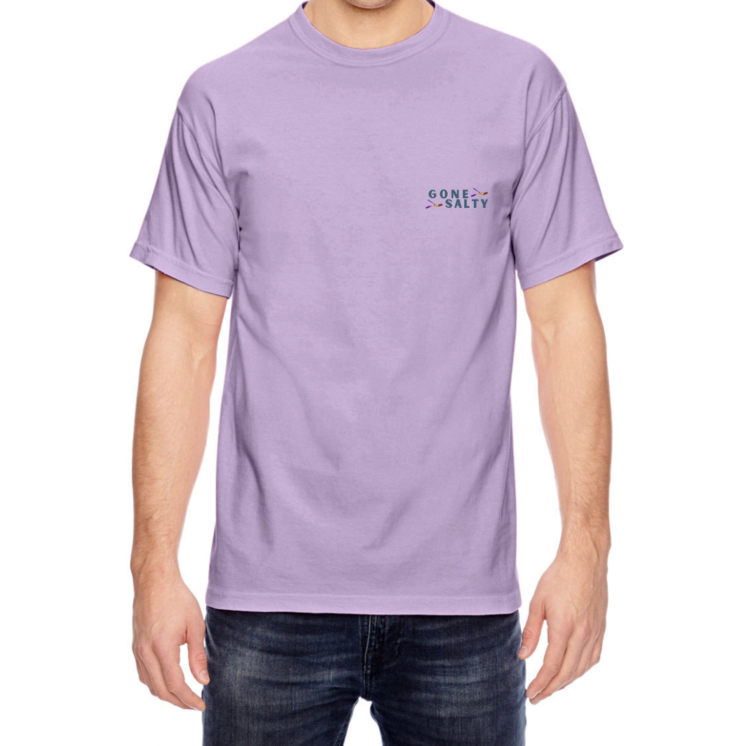Gone Salty Living Fully Tee - Lavender