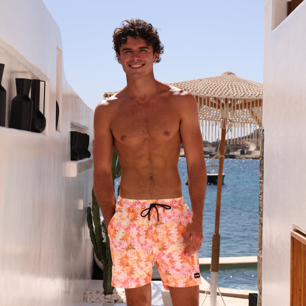 Kulani Kinis Mens Swim Trunks - Wild Skies (Mermaid Moon Collection)