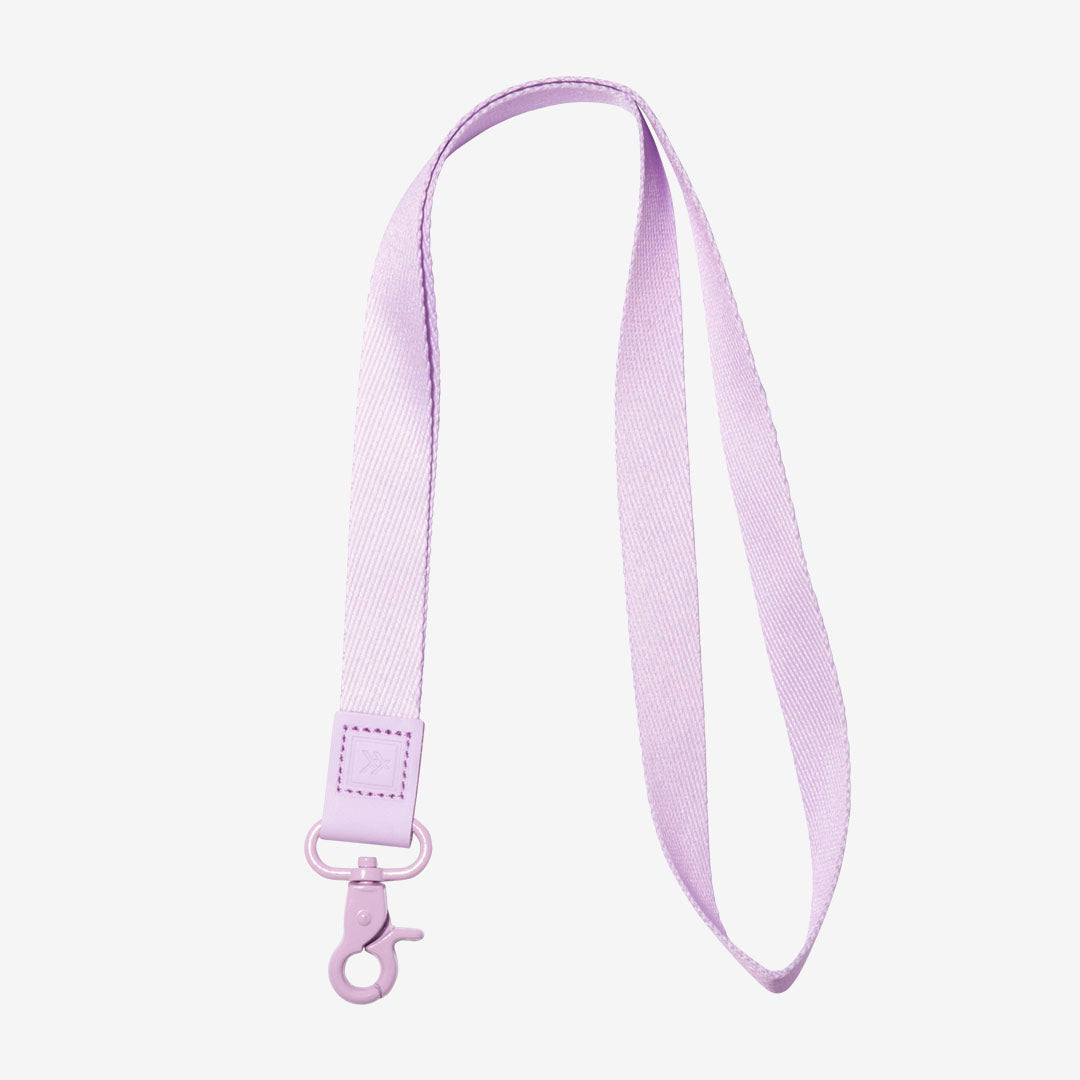 Thread Wallets Lavender Neck Lanyard - Keychain for cards, keys and ...