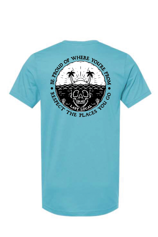 Last Local Skull Island T-Shirt - Turquoise