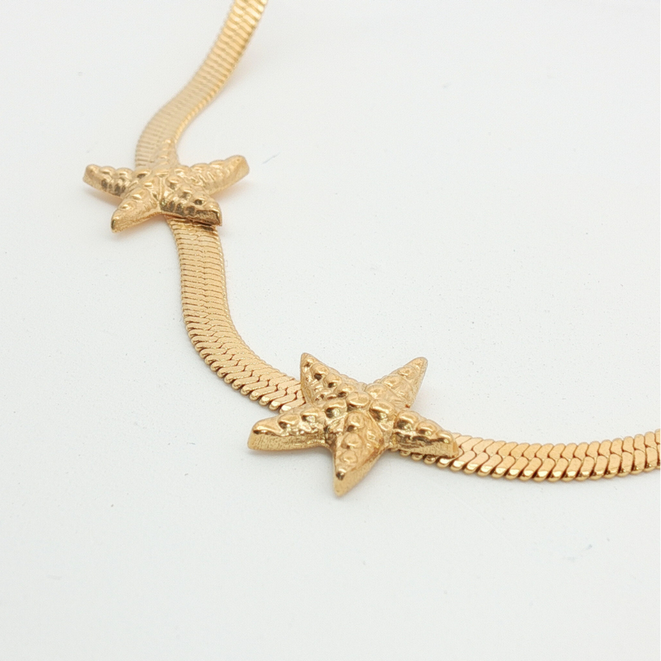 Salty Cali Starfish Necklace - Gold by Salty Cali