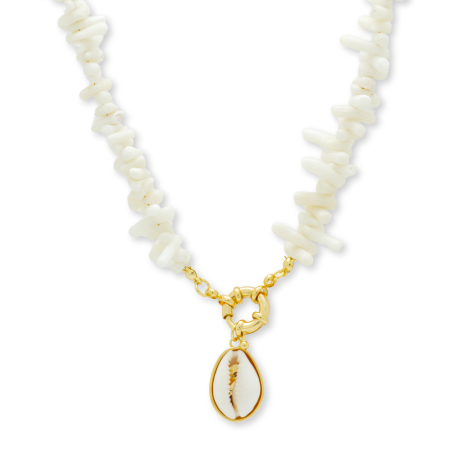 Salty Cali Waimea Necklace - White