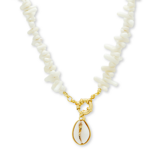 Salty Cali Waimea Necklace - White