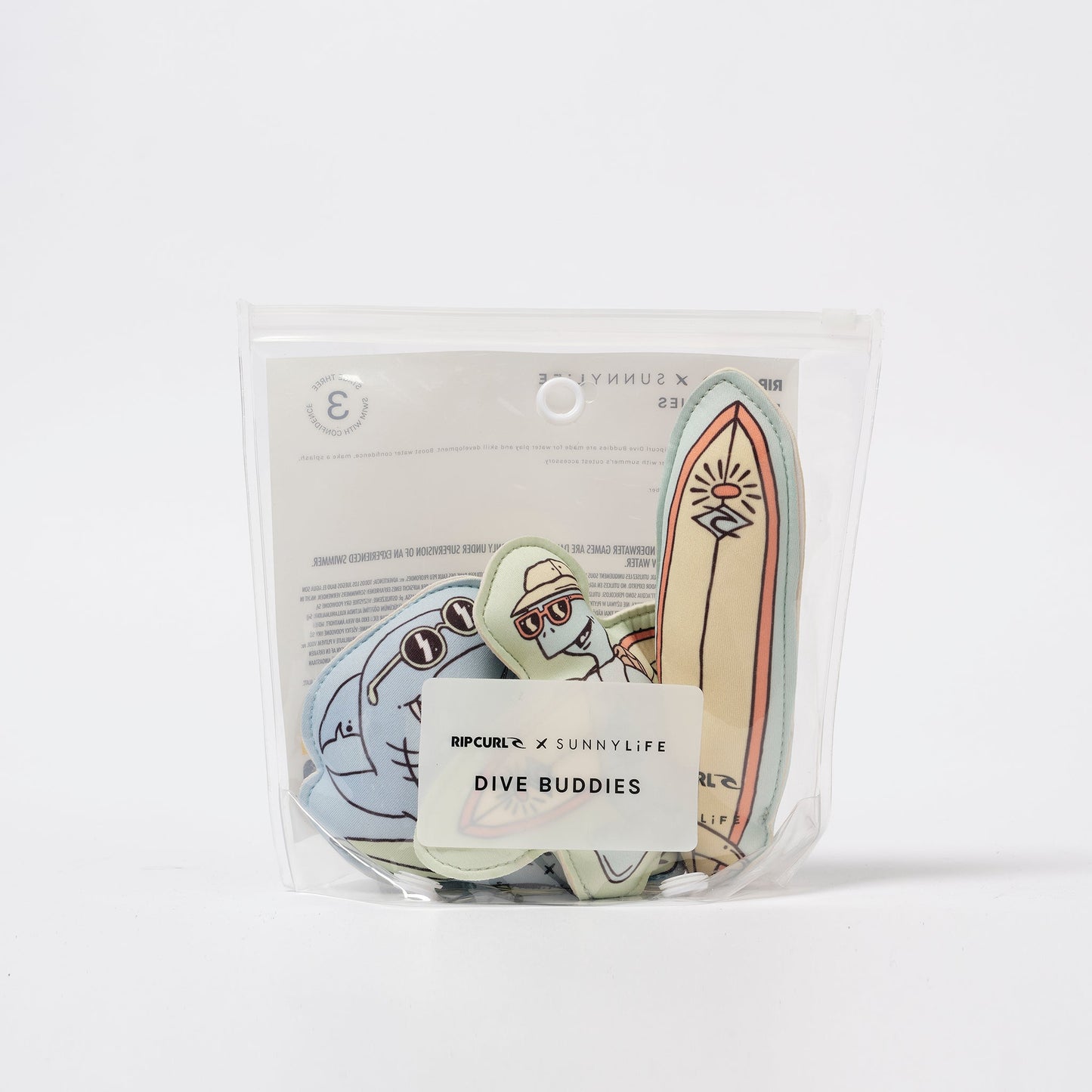 Sunny Life X Rip Curl Dive Buddies - Shred Turtle Aqua