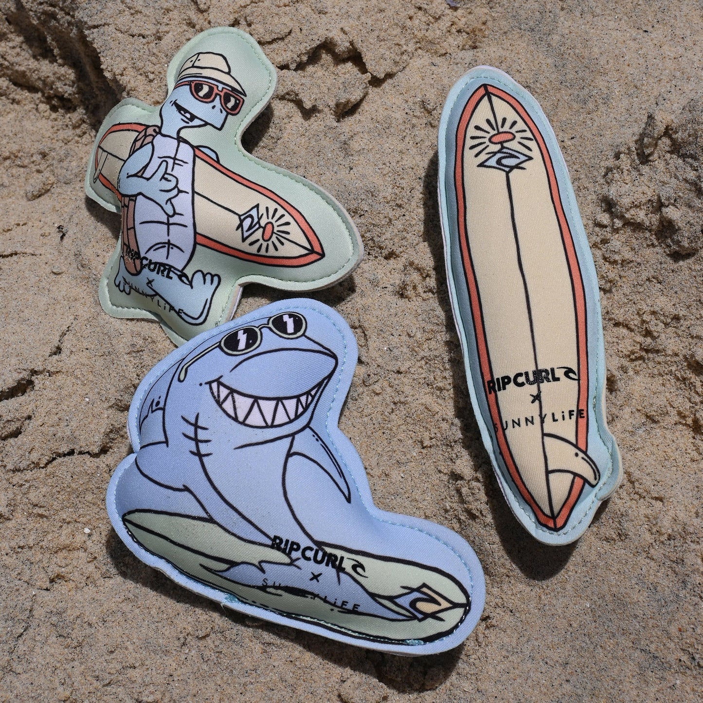 Sunny Life X Rip Curl Dive Buddies - Shred Turtle Aqua