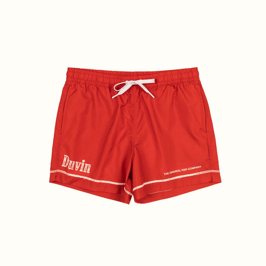 Duvin Recreation Swim Short - Red