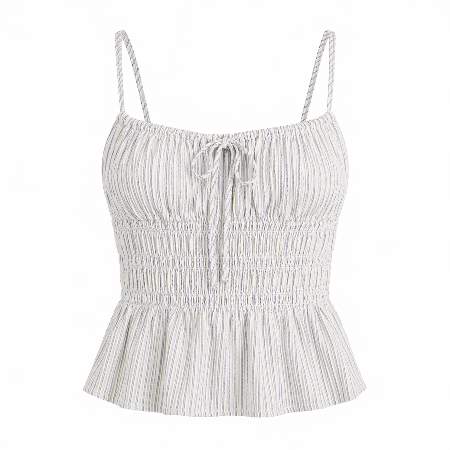 Rhythm Driftwood Stripe Top - Cream