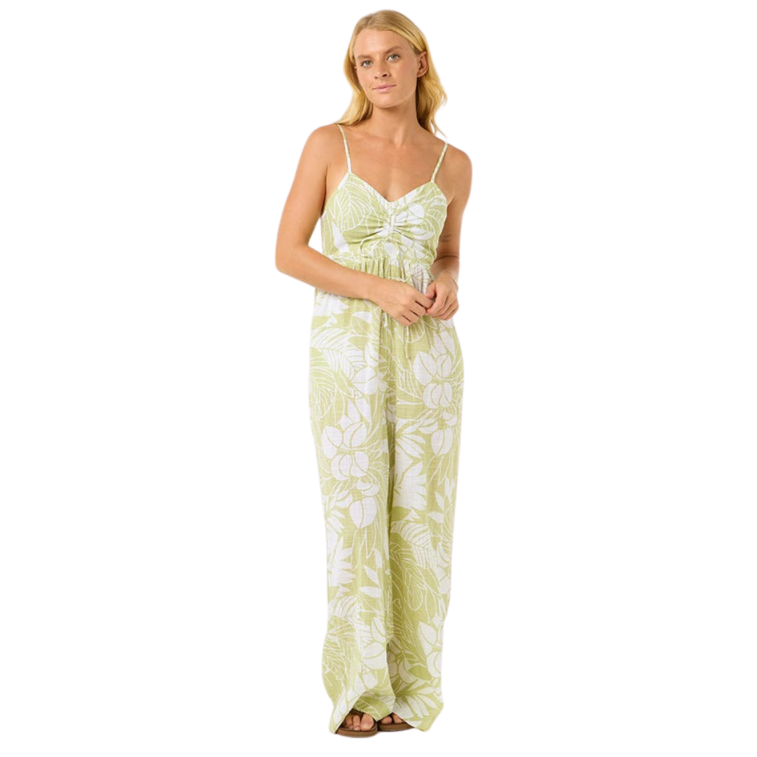 Rip Curl Cala Vadella Jumpsuit - Sage