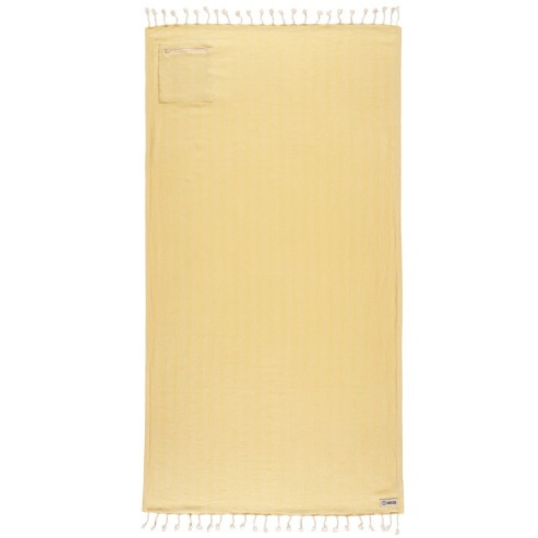 Sand Cloud Herring with Zip Pocket Towel - Regular