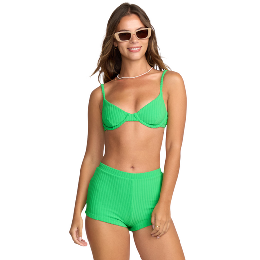 Billabong Josie In The Loop Demi Underwire Bikini Top - Jungle Green